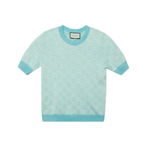 GUCCI Свитер Женский Светло-Синий