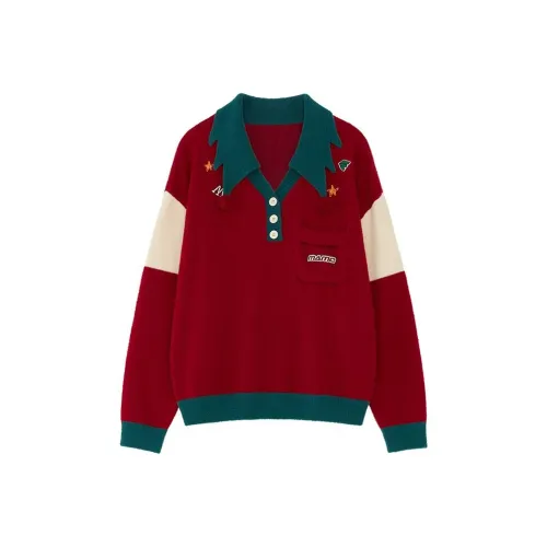 MAMC Красный Женские Свитеры