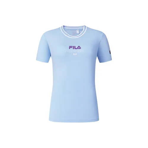 FILA Колокольчик Синий Женские Футболки