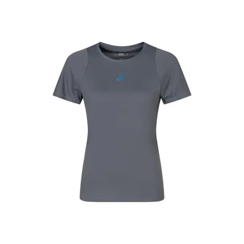 ASICS Стандартная футболка женская темно-серый цвет