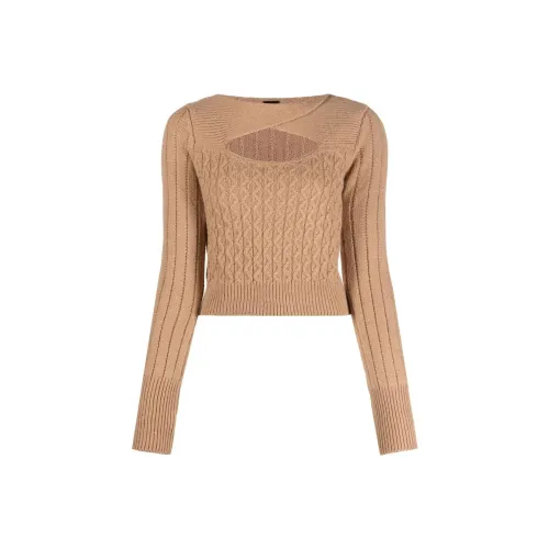 PINKO FW22 Свитер Женский Коричневый