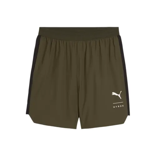 PUMA HYROXFuse FW24 Спортивные шорты Мужские Зеленые