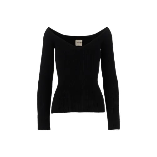 KHAITE Черные Женские Свитеры