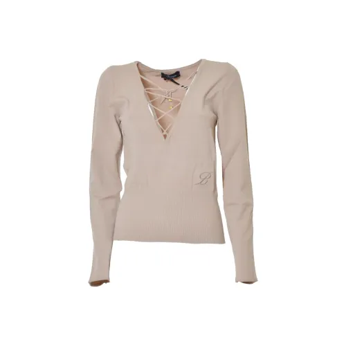 Blumarine Розовые Женские Свитеры