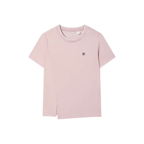 FILA Голый розовый PK Женские футболки