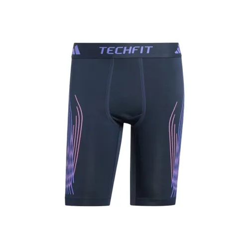 Adidas TECHFIT PRO SERIES Пава Тайты Спортивные шорты Мужские Темно-синие