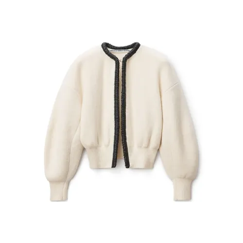 alexander wang Белые Женские Свитеры