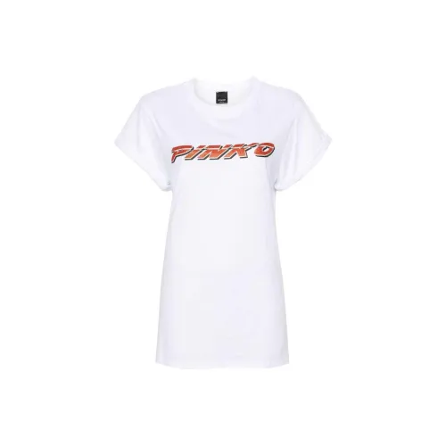PINKO SS24 T Рубашка Женская Белая