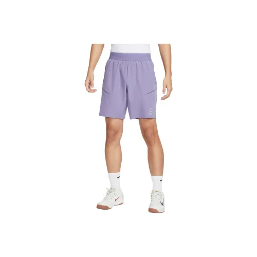 Nike Court AdvantageDri Fit Спортивные шорты Мужские Темно-фиолетовый Белый