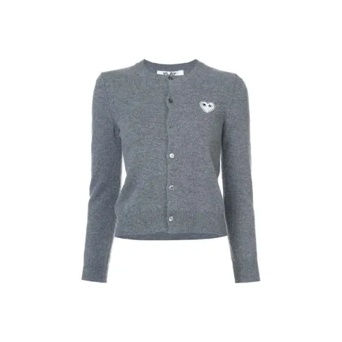 CDG Play Серые Женские Свитеры