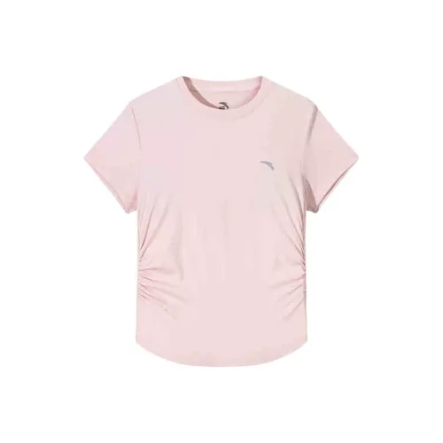 ANTA Variety Тренировки Коллекция T Рубашка Женские Soft and Tender Розовый