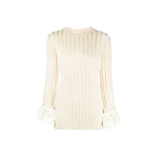 JIL SANDER Белый Женские Свитеры