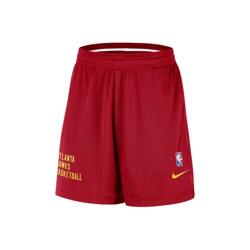 Спортивные шорты Nike Atlanta Hawks мужские университетский красный