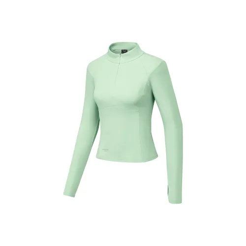 Skechers Sports Life Collection Дымчато-зеленый/0312 Женские T-рубашки