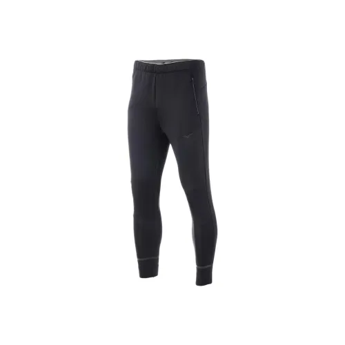 Mizuno ALPHA RUNNING JOGGER Черные Мужские Спортивные Брюки