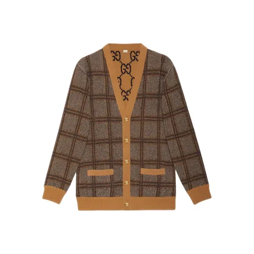 GUCCI Коричневые Женские Свитеры
