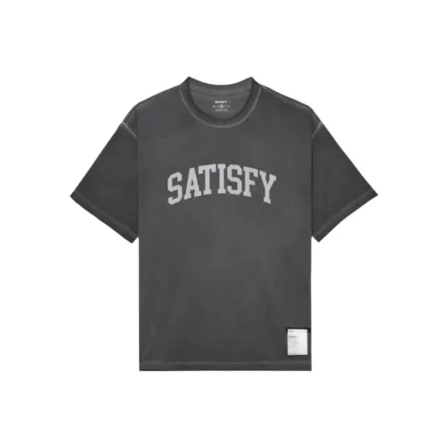 Satisfy co-branded money Черная мужская футболка