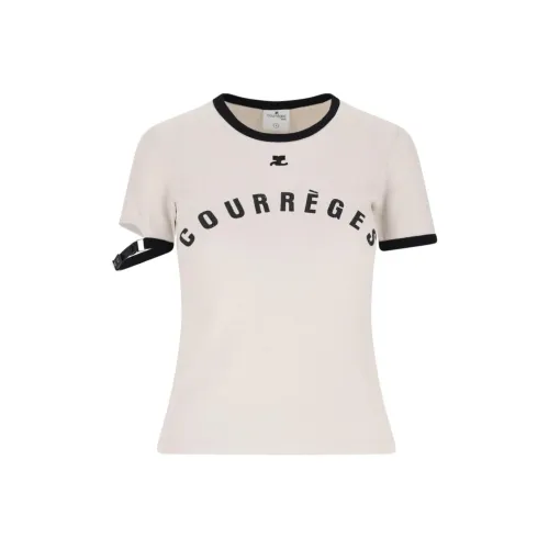COURREGES Тауповые Женские Рубашки T
