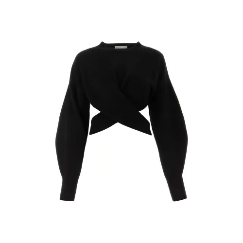 Alexander McQueen Черные Женские Свитеры