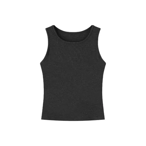 Shuhao Bai Майка Женская Темно-Серый