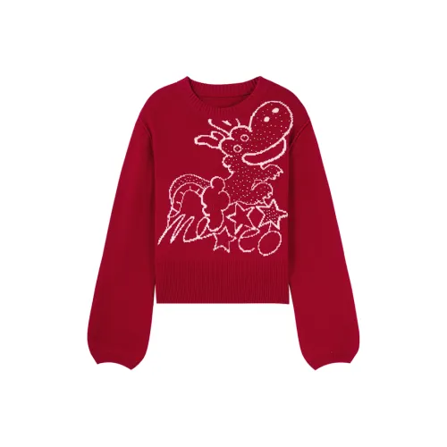 Cocoon Красный Женские Свитеры