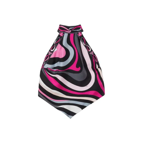 EMILIO PUCCI Розовый черный Женские майки