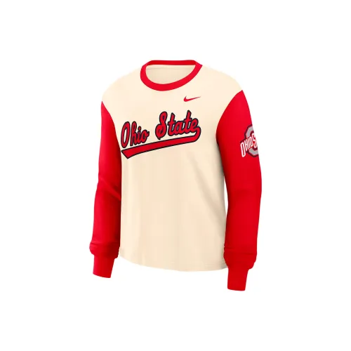 Nike одежда Бежевые Женские Футболки