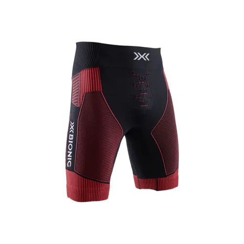 XBIONIC Red Black Мужские спортивные шорты