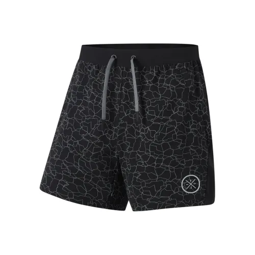 LINING Черные Мужские Спортивные Шорты