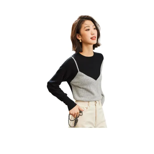 Emodues Черные Женские Свитеры