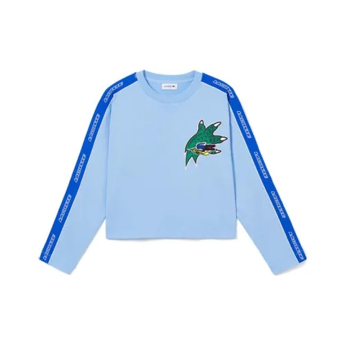 LACOSTE T-рубашка Женская Светло-синяя