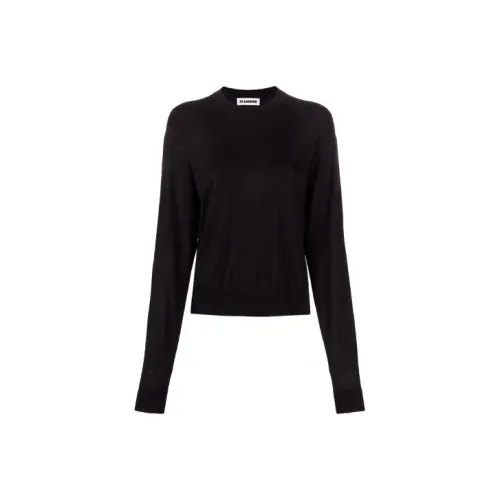 JIL SANDER Черные Женские Свитеры