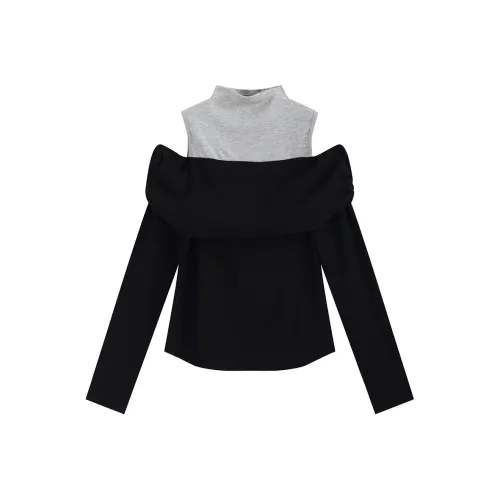 Garbege Черные Женские Футболки