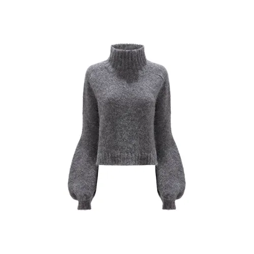 JW Anderson Серые Женские Свитеры