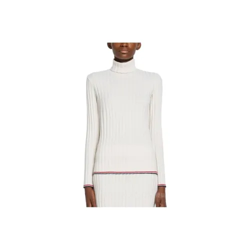 THOM BROWNE Белые Женские Свитеры