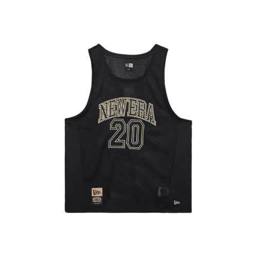 New Era Баскетбольная Джерси Унисекс Черная