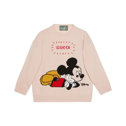 GUCCI Свитер Женский Айвори Белый