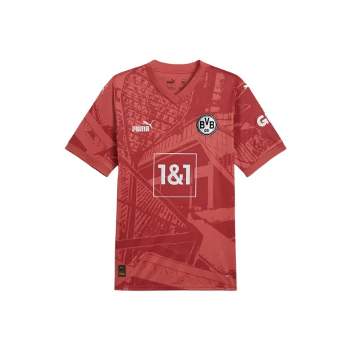 PUMA Borussia Dortmund Футбол Джерси Мужской Красный