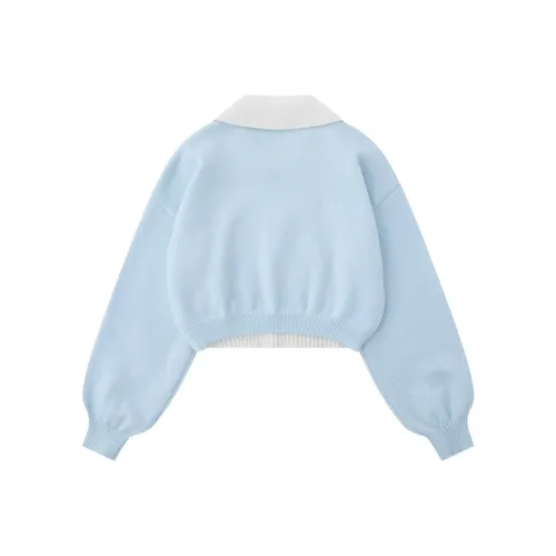 PAIN OR PLEASURE Свитер Женский Синий