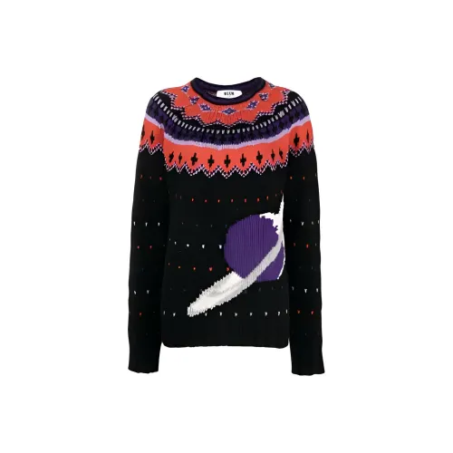 MSGM Многоцветные Женские Свитеры