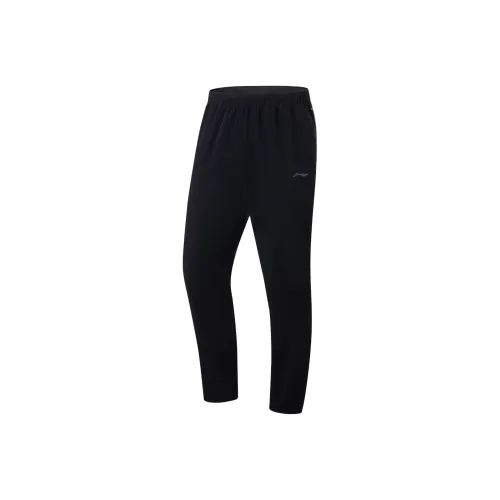LINING Fitness Series Черные P Мужские спортивные брюки