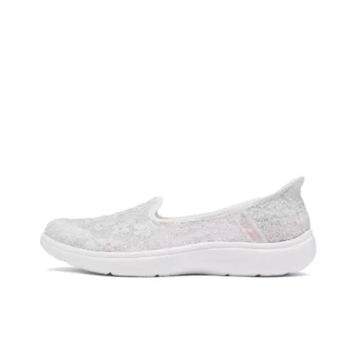 Skechers Slip Ins Низкий Топ Casual Женский Белый