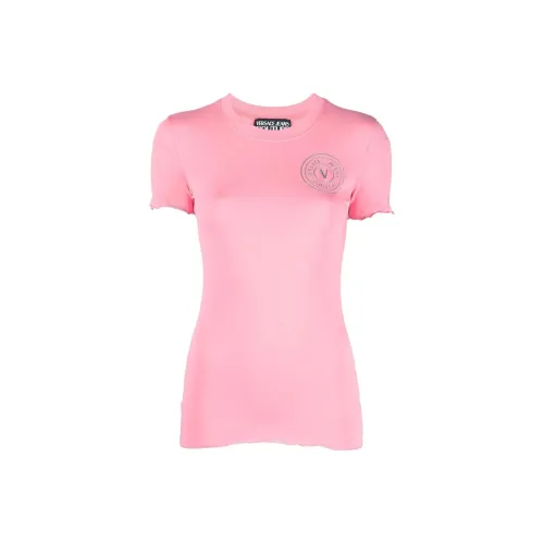 VERSACE Розовые Женские Футболки
