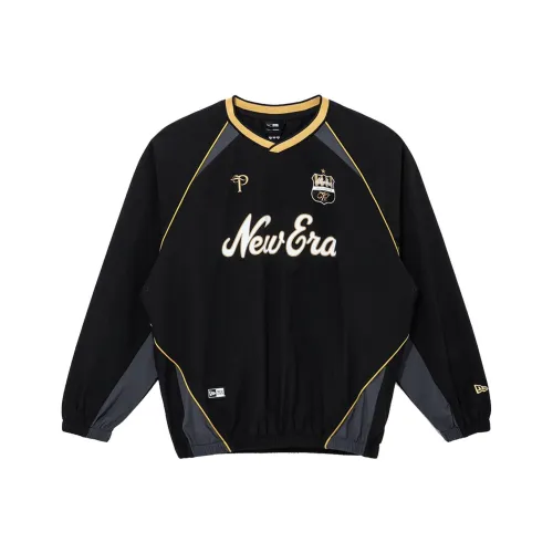 New Era x OVER THE PITCH Футбол Джерси Унисекс Черный