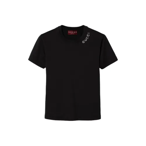 GUCCI SS24 T Рубашка Женская Черная