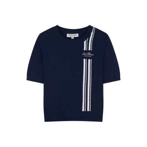 Teenie Weenie Темно-синий Женские Свитеры