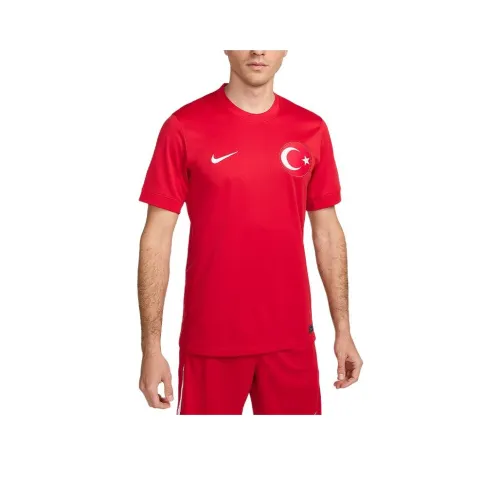 nike SS24 Dri Fit Football Replica Футболка Футбол Джерси Мужские Спортивные Красный