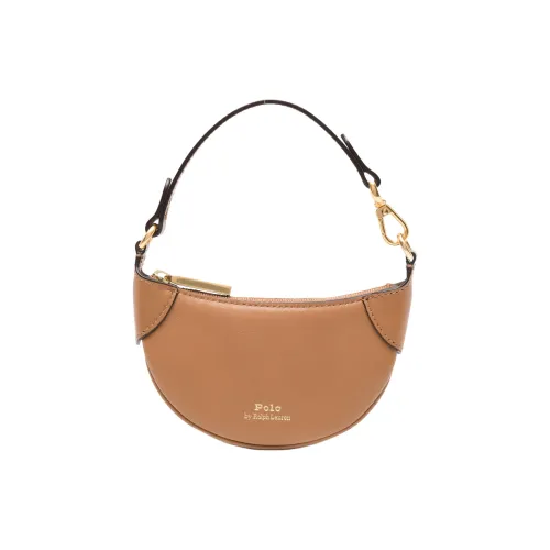 Polo Ralph Lauren Polo ID Телячья кожа Сумка Женская Коричневая