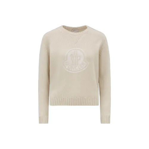 Moncler Бежевые Женские Свитеры