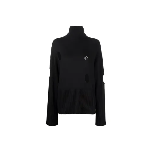 Off Белый FW21 Черный Женские Свитеры